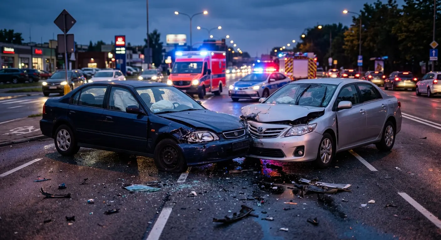 Car Accident Scene